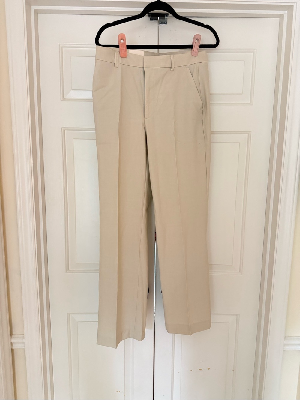 Banana Republic Khaki Straight high rise womens Dress Pants